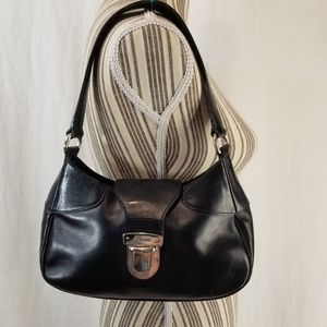 Authentic Vintage Prada Black Leather Purse